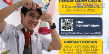 Pendaftaran Champ Competition 2026 Pra OSN-K Jenjang SLTA