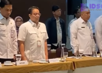 Kadisdik Kota Depok Hadiri High Level Meeting Forum Kepatuhan BPJS Ketenagakerjaan 2025