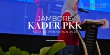 Wali Kota Depok Hadiri Jambore Kader PKK Kota Depok 2025