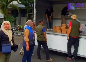 Bantuan Bencana dari Dinas Pendidikan Jawa Barat Tersalurkan ke Kabupaten Bandung