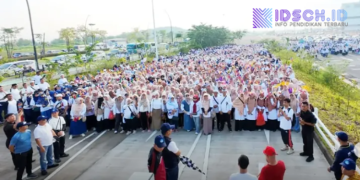 Ribuan Guru Bekasi Ikuti Gerak Jalan Santai Peringati HGN 2025