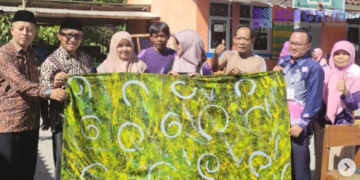 KKG Batik Gunungkidul Gelar Pembinaan dan Praktik Batik Ciprat dan Remet di SDN Prengguk II