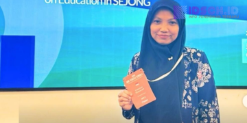 Guru SMPN 22 Surabaya Wakili Indonesia di Konferensi Pendidikan Internasional di Korea Selatan