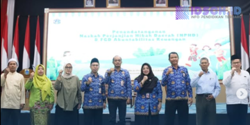 Penandatanganan Naskah Perjanjian Hibah Daerah dan Forum Group Discussion DKI Jakarta