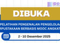 Pelatihan Pengenalan Pengelolaan Perpustakaan Berbasis Massive Open Online Course (MOOC)