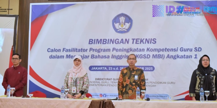 Bimtek TOT Calon Fasilitator Pengembangan Kompetensi Guru SD