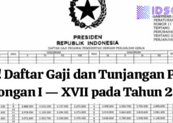 FIX Berlaku 2026! Daftar Gaji Golongan I s/d XVII