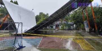 Hujan Angin Robohkan Atap Aula SMAN 1 Susukan, Guru Meninggal Sehabis Menolong Murid