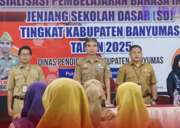 Persiapan Mapel Wajib 2027, Dindik Banyumas Bina Guru SD Pembelajaran Bahasa Inggris