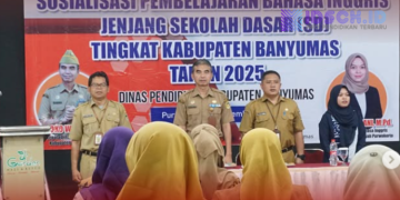 Persiapan Mapel Wajib 2027, Dindik Banyumas Bina Guru SD Pembelajaran Bahasa Inggris