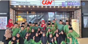 Siswa Kelas 4–6 MIN 2 Bantul Nobar Film Bertema Cyberbullying