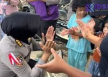 Polri Hadir Pulihkan Trauma Anak Pasca Banjir di Aceh Tamiang Lewat Pendekatan Psikologis