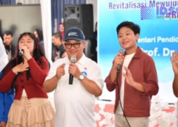 Mendikdasmen Abdul Mu’ti Deklarasikan Gerakan Rukun Sama Teman di Garut