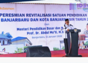 Peresmian Revitalisasi Satuan Pendidikan di Kota Banjarbaru dan Banjarmasin