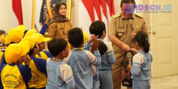 Gubernur DKI Jakarta Terima Kunjungan Edukatif Murid TK di Balai Kota