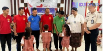 Belajar Empati Sejak Dini, 60 Siswa TK Yapertif Ende Kunjungi Lapas Kelas IIB Ende