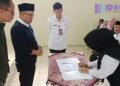 Dinas Pendidikan Lebak Teken NPHD BOSP 2026 Bersama Sekolah Swasta SD dan SMP