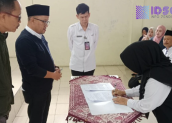Dinas Pendidikan Lebak Teken NPHD BOSP 2026 Bersama Sekolah Swasta SD dan SMP