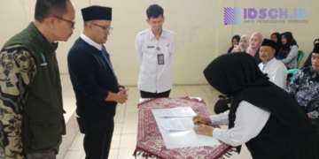 Dinas Pendidikan Lebak Teken NPHD BOSP 2026 Bersama Sekolah Swasta SD dan SMP