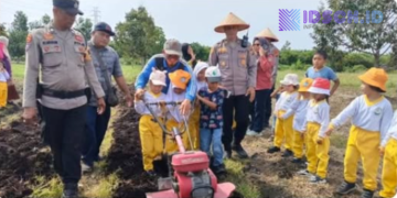 Polres Dumai Ajak 177 Anak TK Jadi “Petani Cilik” di Agro Eduwisata