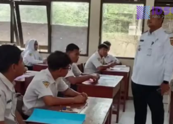 Sidak Disdikbud Sukoharjo Temukan Empat Guru Bolos Mengajar di SMPN 2 Mojolaban