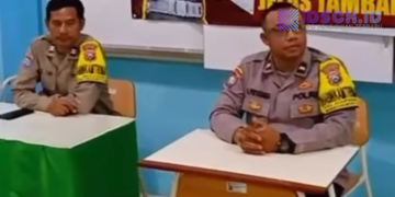 Polsek Simokerto Berikan Sosialisasi Keselamatan Berkendara kepada Siswa SPENPATSA