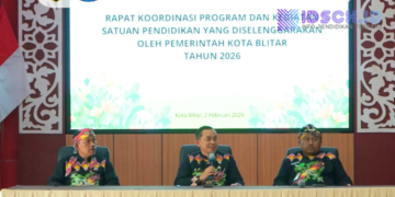 Rapat Koordinasi Program dan Kegiatan Satuan Pendidikan Pemerintah Kota Blitar Tahun 2026