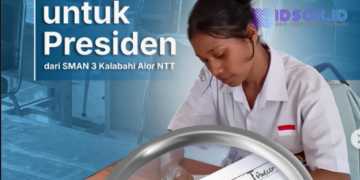 Surat Terima Kasih untuk Presiden Prabowo Subianto dari Murid SMAN 3 Kalabahi,Alor, NTT