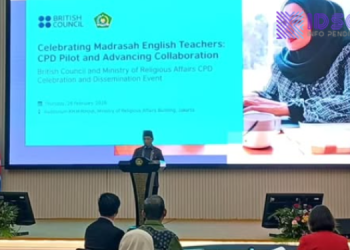 613 Guru Madrasah Ikuti Pelatihan Bahasa Inggris Kemenag dan British Council, 80% Peserta Naik Level