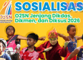 Sosialisasi Olimpiade Olahraga Siswa Nasional (O2SN) 2026