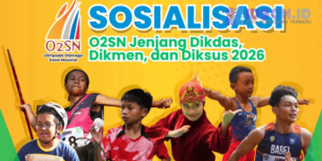 Sosialisasi Olimpiade Olahraga Siswa Nasional (O2SN) 2026