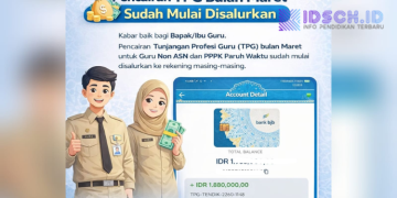 Pencairan TPG Bulan Maret Sudah Mulai Disalurkan Per 12 Maret 2026
