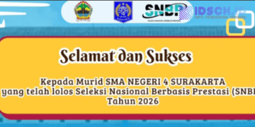 Lihat disini Daftar SMA Negeri 4 Surakarta Yang LOLOS SNBP 2026