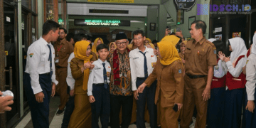 Mendikdasmen Apresiasi TKA di SMPN 1 Surabaya