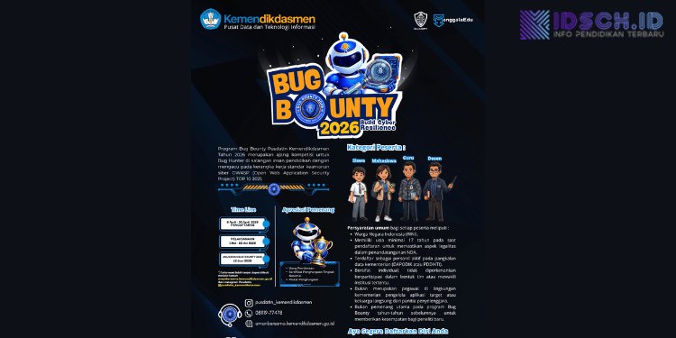 Program Bug Bounty 2026 Kemendikdasmen Resmi Diluncurkan