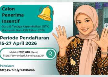 Kemenag Buka Pendaftaran Insentif GTK Madrasah Non ASN 2026, Catat Jadwal dan Cara Daftarnya!