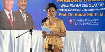 TK Negeri 10 Manado Kini Bebas Banjir