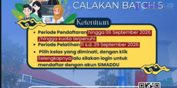 Pendaftaran Diklat Daring Calakan Batch 5 Dibuka, Catat Jadwal dan Cara Daftarnya