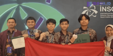 Pelajar Indonesia Raih 3 Medali di International Nuclear Science Olympiad 2026