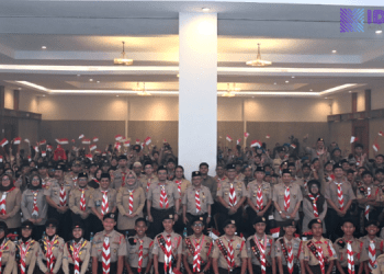 Kemendikdasmen Dorong Pembentukan Karakter Lewat Pramuka, 407 Murid Ikuti Perkemahan Anak Indonesia Hebat 2026
