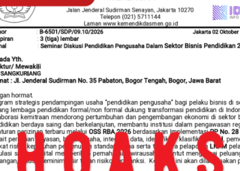 Kemendikdasmen Tegaskan Undangan Seminar Pendidikan Kewirausahaan di Bali Adalah Hoaks